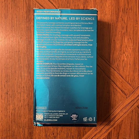 NIB Instant Refreshing Gel for Muscles by Elemis - Picture 2 of 2